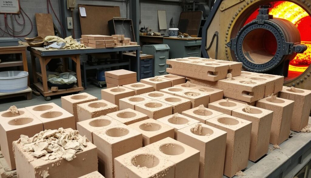 Schamottstein Herstellung Schamottstein Herstellung